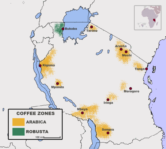 Coffee-zones-tanzania