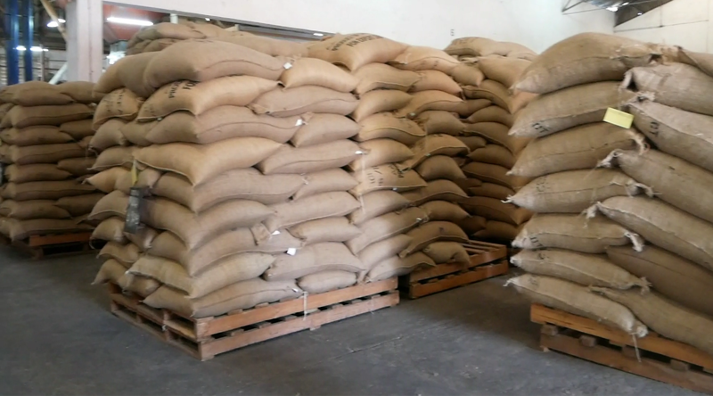 coffee-bags-dormans-warehouse-dar-es-salaam