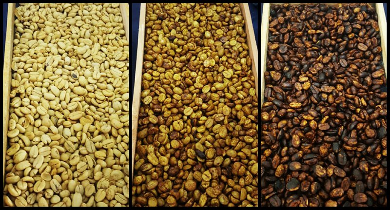 Washed, red and black honey coffees