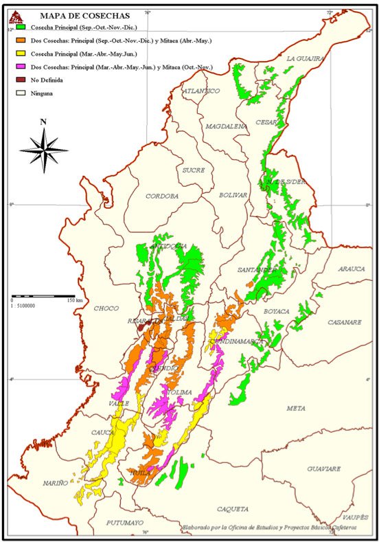 Zonas Cafeteras en Colombia